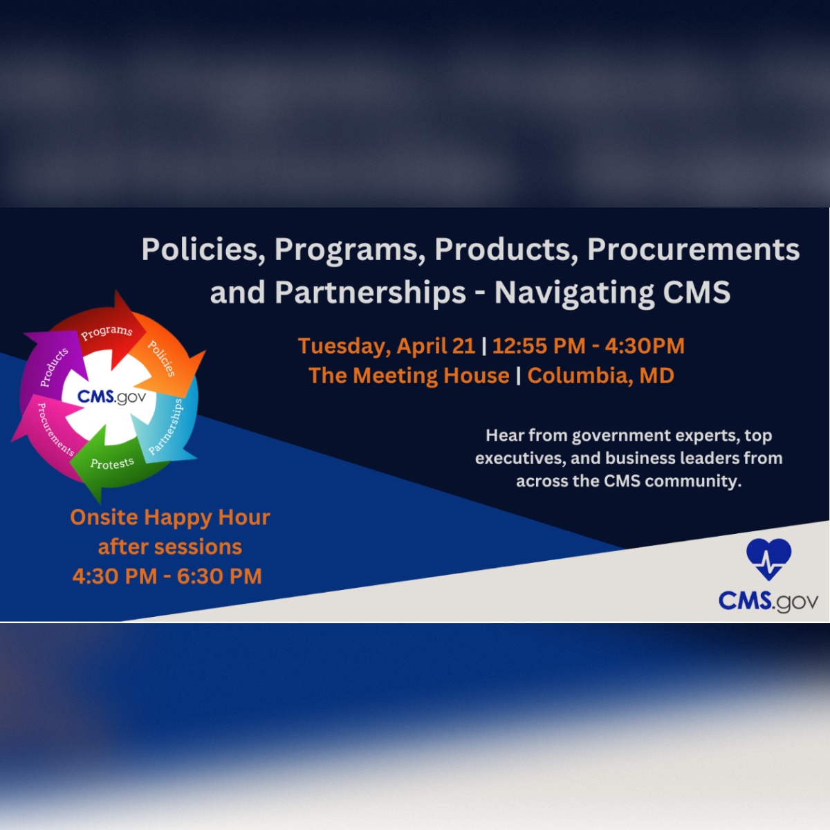Policies, Programs, Products, Procurements and Partnerships - Navigating CMS