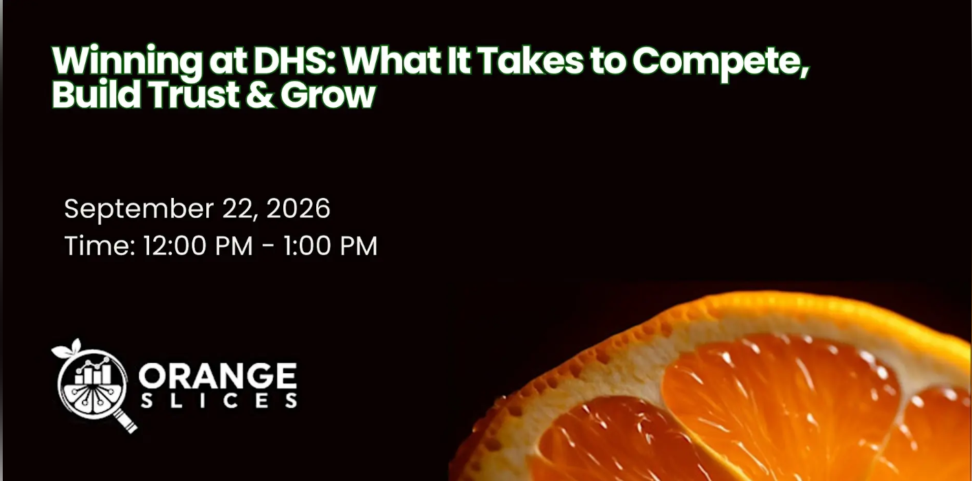 Winning at DHS: What It Takes to Compete, Build Trust & Grow